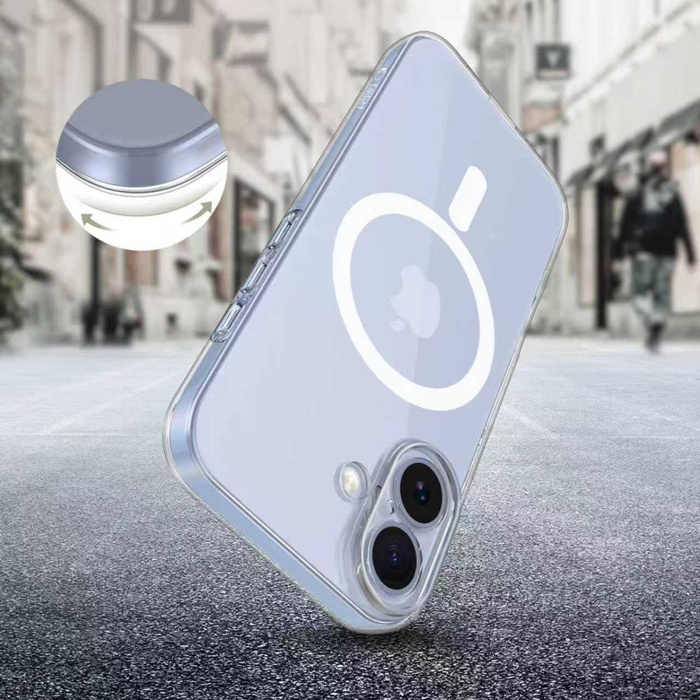 TECH-PROTECT FLEXAIR MAGSAFE IPHONE 17 CLEAR