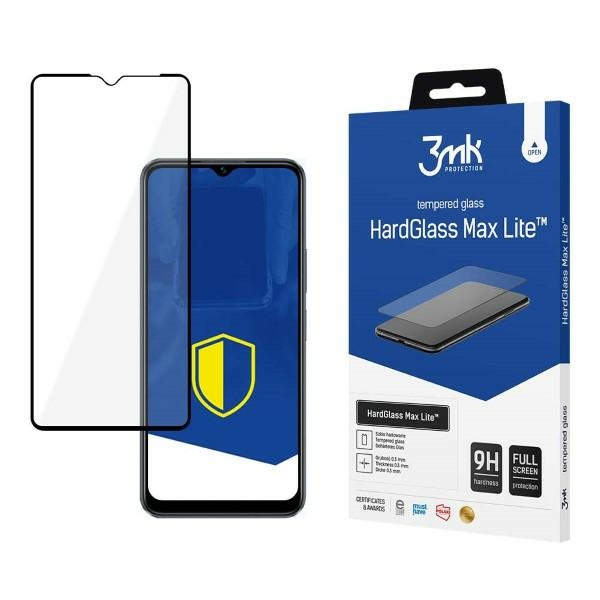 3mk HG Max Lite Vivo Y16 / Y22s black/black Fullscreen Glass