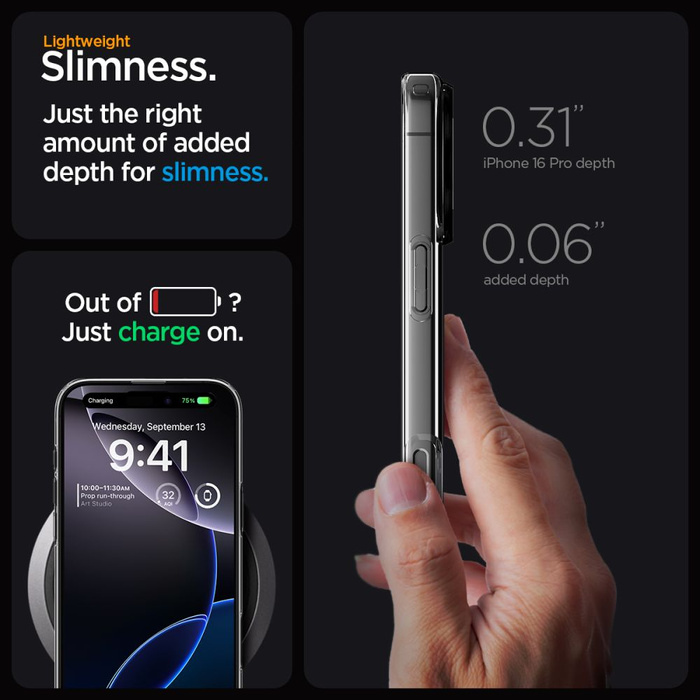 Spigen Liquid Crystal Mag MagSafe IPhone 16 PRO MAX CLEAR