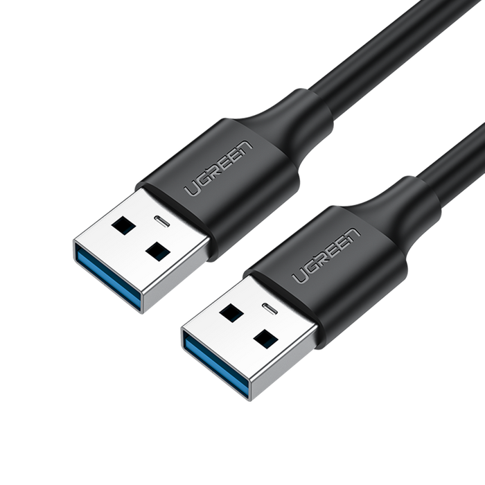 Kabel UGREEN USB 2.0 - USB 2.0 US128 0,25 m černý
