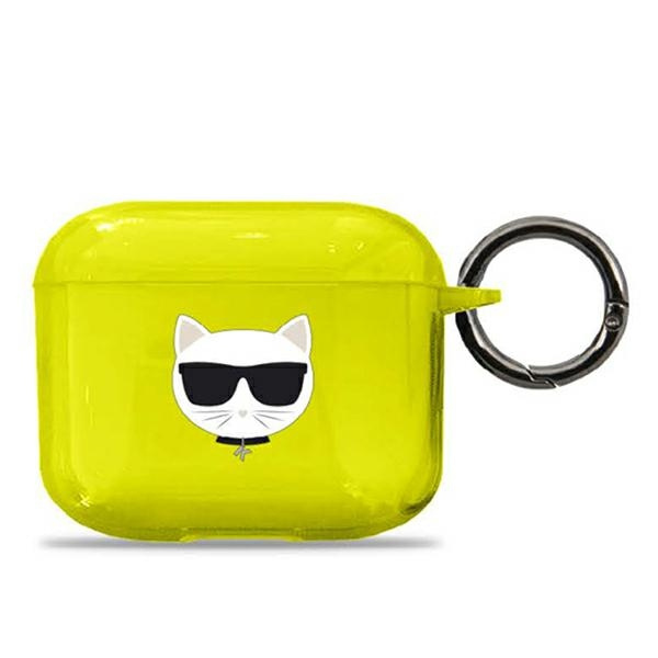 Coque KARL LAGERFELD Apple Étui AirPods 3 Choupette jaune