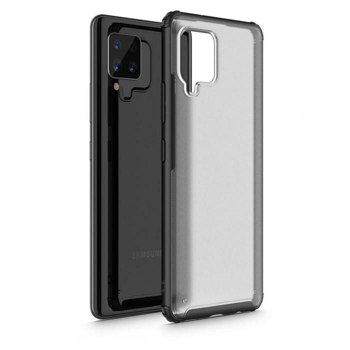 TECH-PROTECT Galaxy A42 5G Hybridshell Funda Negra Escarcha