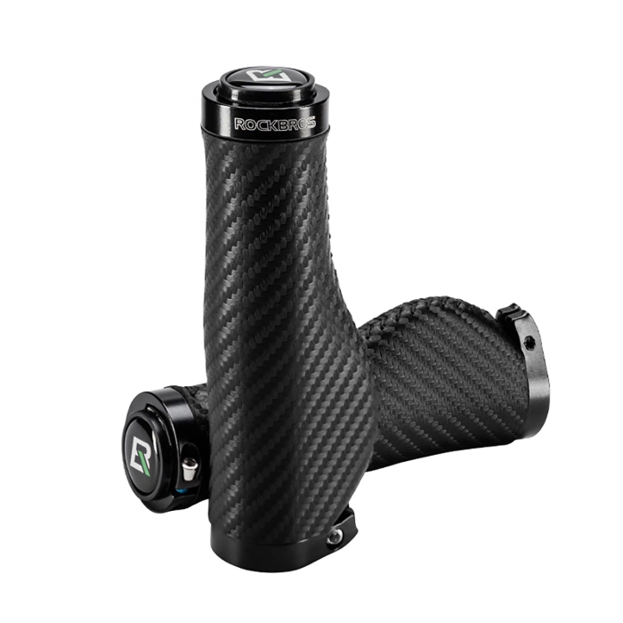 Rockbros Bike Grips Twisted Ergonomische Anti-Rutsch-Griffe - Schwarz