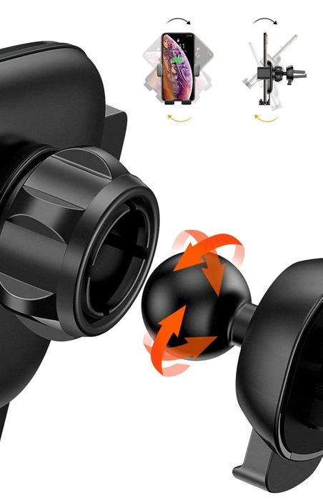 Baseus Cube Gravity Car Mount Air Vent Phone Bracket Holder black (SUYL-FK01)