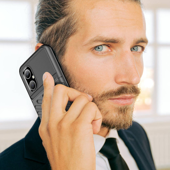 Thunder Case obal Xiaomi Redmi Note 11E / Redmi 10 5G / Redmi 10 Prime+ 5G / Poco M4 5G silikonový pancéřové pouzdro černé