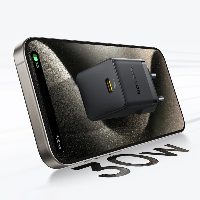 Baseus Palm 30W USB-C Wall Charger - White