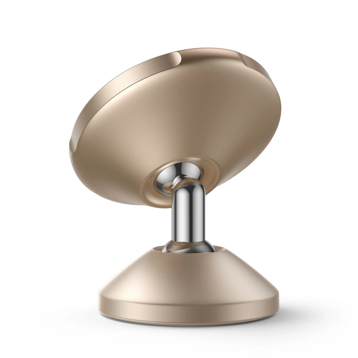 Uchwyt magnetyczny Baseus GoTrip DC1 kompatybilny z MagSafe na szybę/deskę rozdzielczą - złoty