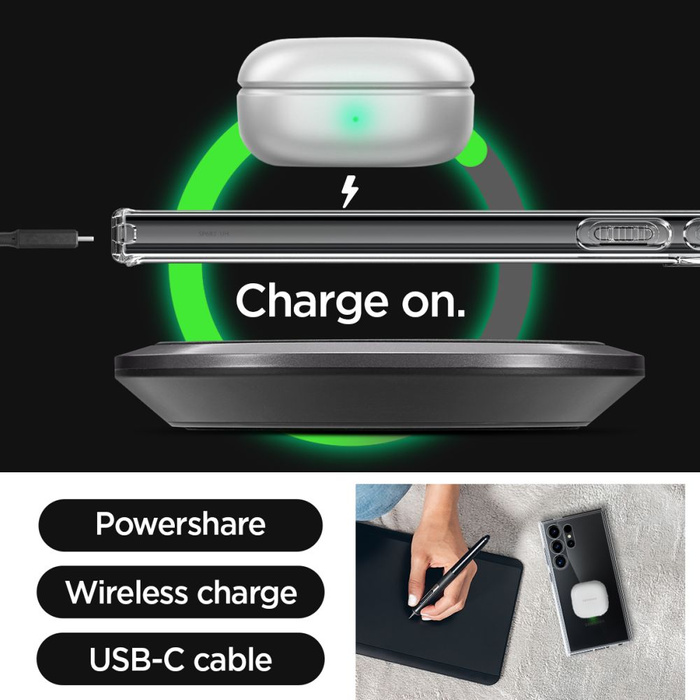 Coque Spigen Ultra Hybrid Samsung Galaxy S24 Ultra Crystal Clear Case