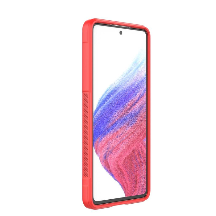 Custodia Magic Shield Custodia per Samsung Galaxy A53 5G Custodia corazzata flessibile blu scuro