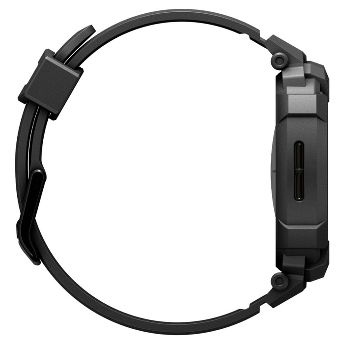 Spigen Rugged Armor "PRO" SAMSUNG Galaxy Watch 8 (44 MM) MATTE SCHWARZ