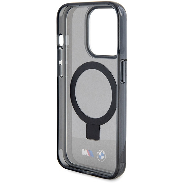 Hülle Bmw Bmhmp15lursk IPhone 15 Pro 6.1" Schwarz/Schwarz Hardcase Ring Stand M Collection MagSafe Case