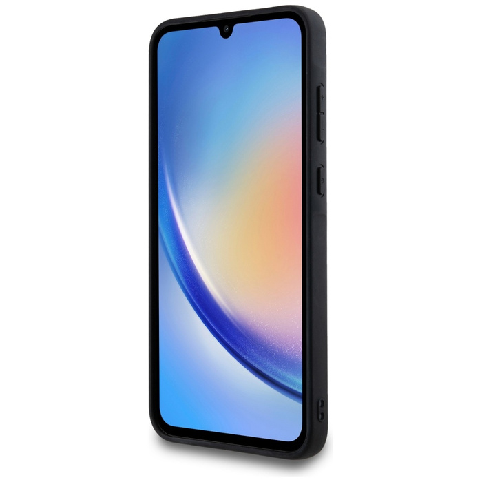 Etui Guess GUHCSA354GMGPI A35 A356 różowy/pink hardcase 4G Big Metal Logo