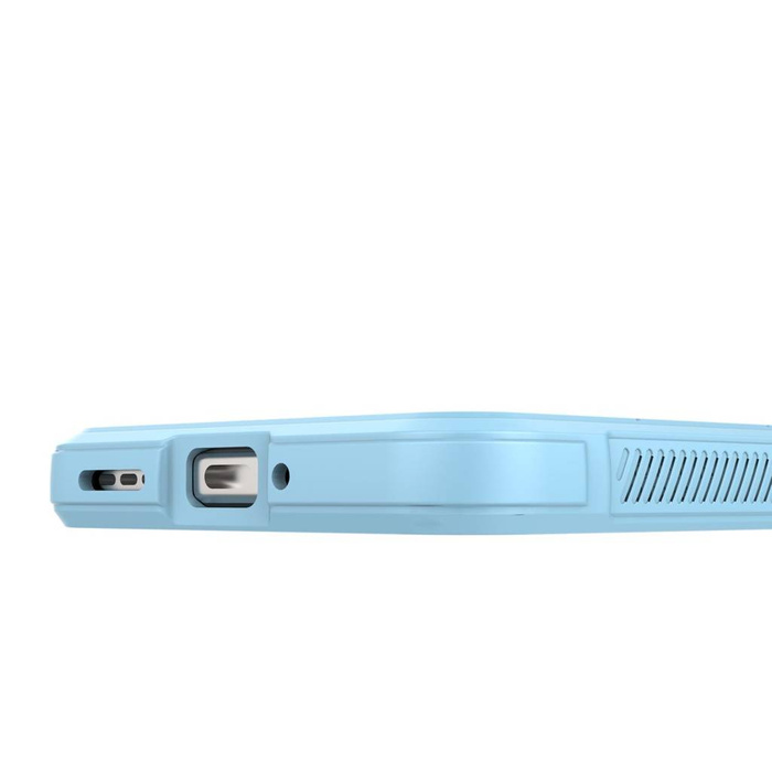 Custodia Magic Shield per Xiaomi Redmi Note 12 5G / Poco X5 5G Custodia flessibile per armatura blu chiaro