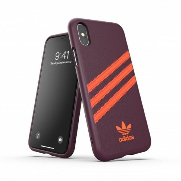 Adidas OR Moulded PU iPhone X/XS maroon/orange/maroon/orange 40561