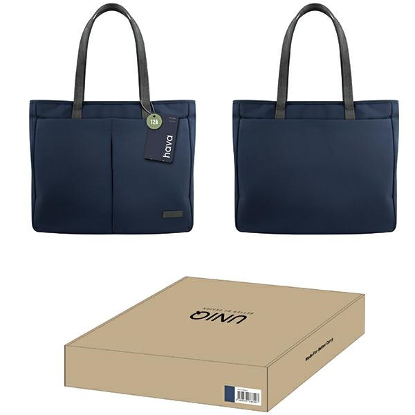 Uniq laptop bag Hava 16&quot; blue/indigo blue RPET