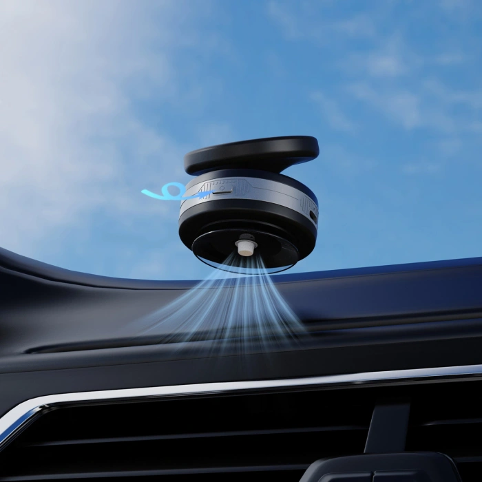 Uchwyt samochodowy Wozinsky WUSQ-01 z ładowarką Qi kompatybilny z MagSafe - czarny