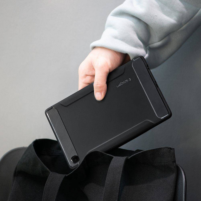 Cover SPIGEN Galaxy Tab A7 Lite 8.7 T220 / T225 Rugged Armor Matte Black Case