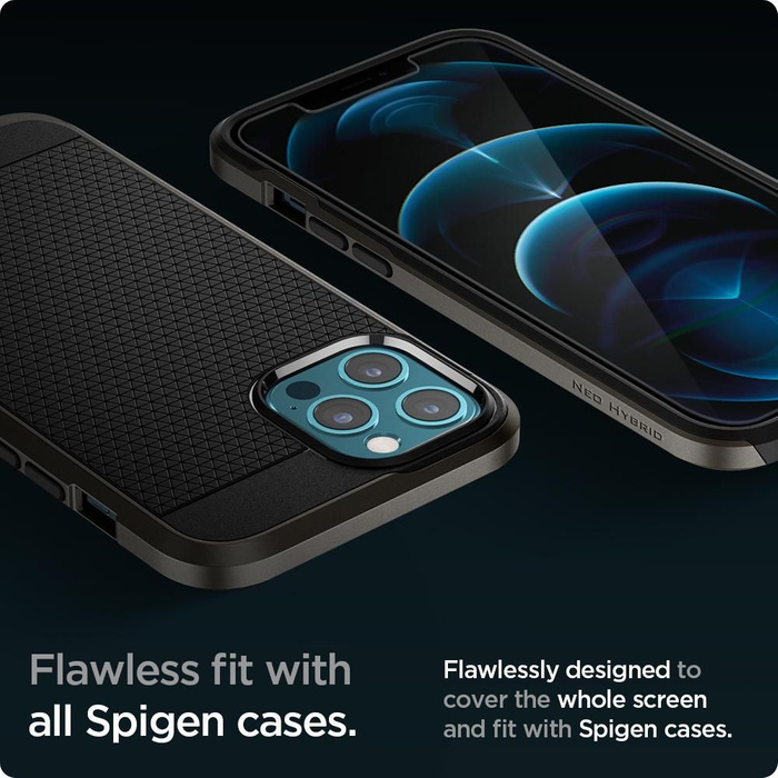 SPIGEN iPhone 12 Pro Max Glas.tr "ez Fit" 2er-Pack