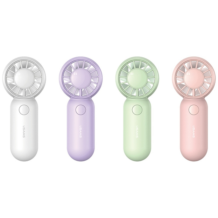 Wiatrak ręczny USAMS Mini Pocket ZB354 Biały