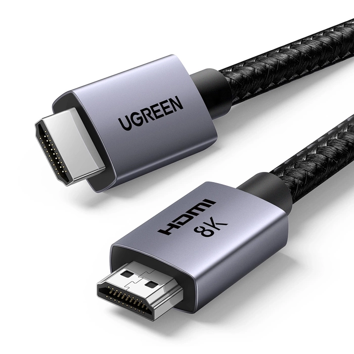 Ugreen HD171 25908 Kabel mit HDMI 2.1 8K-Anschlüssen zertifiziert 1 m – Grau
