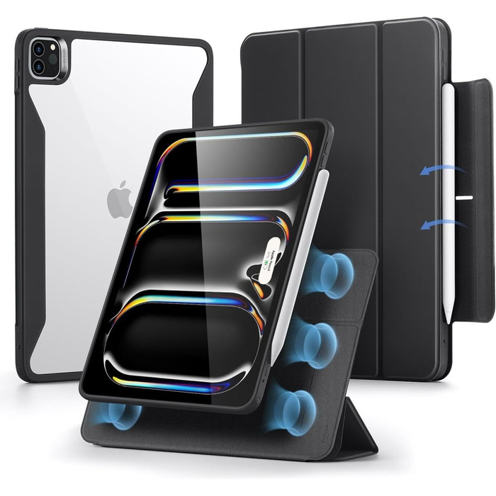 Etui Esr Rebound Hybrid iPad Pro 11 5 / 2024 Black Case