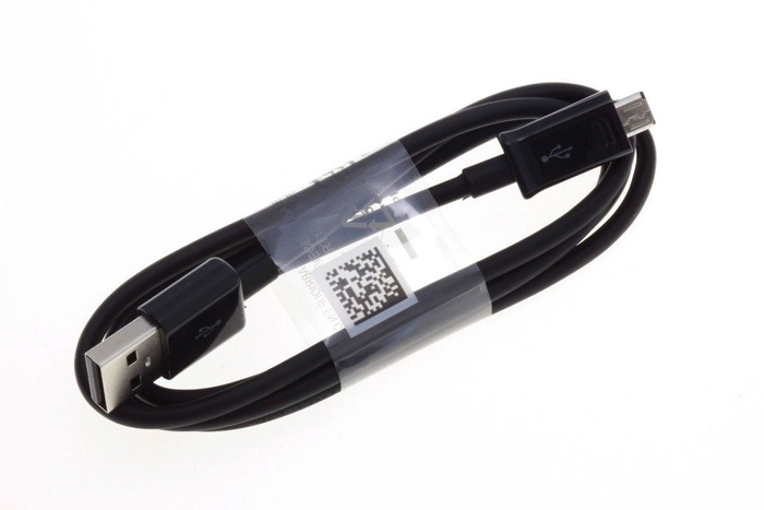 Genuine Charger SAMSUNG EP-TA200 Fast Charging + Cable Micro USB 1M Galaxy S6 S7 Edge Black