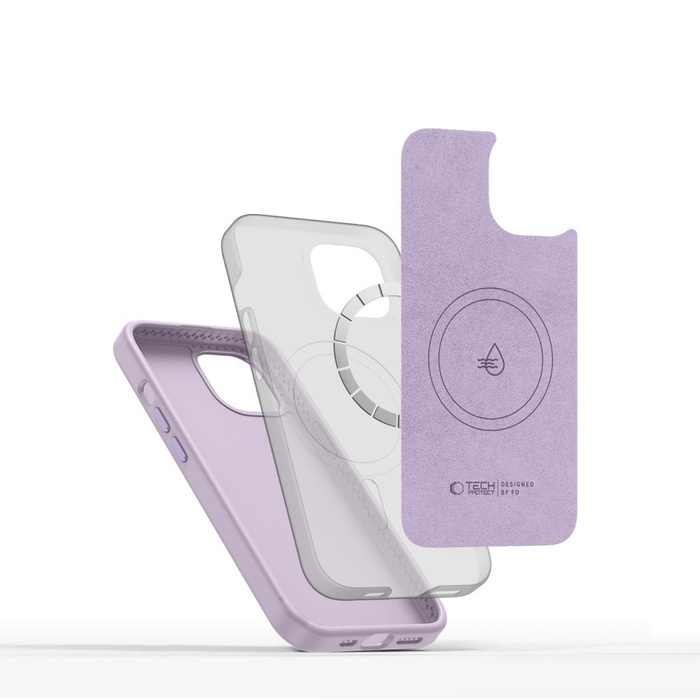 TECH-PROTECT SILICONE PURE MAGSAFE IPHONE 14 MAUVE