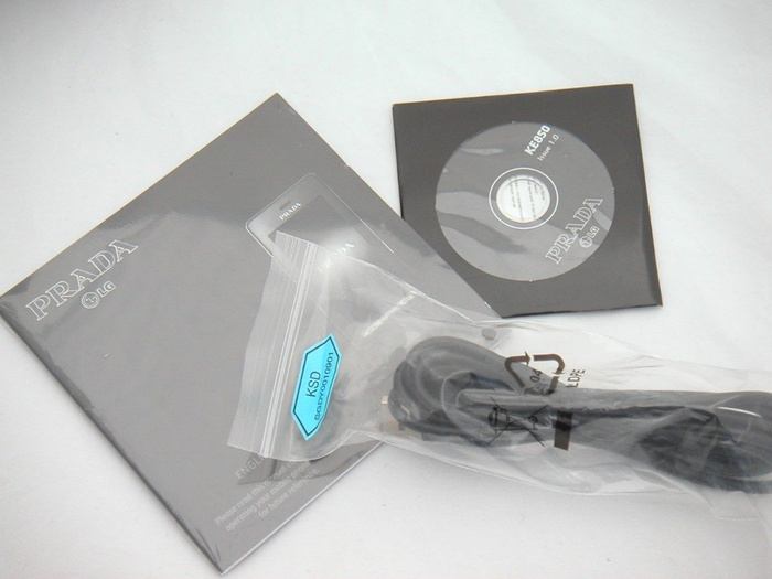 Caja de CD de Prada, 