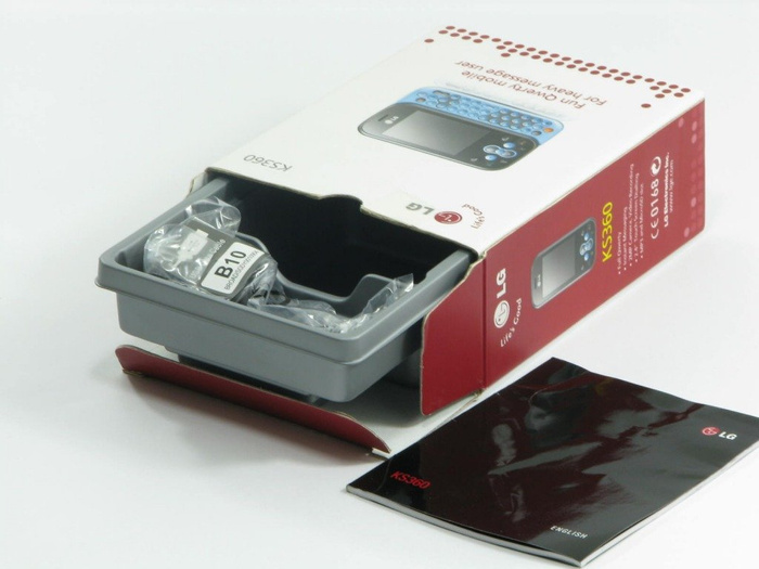 Box LG KS360 CD Ovládače Kábel Manuál