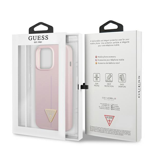 Guess GUHCP13XSLTGU iPhone 13 Pro Max 6,7" lila/violett hartcase Silikon-Dreieck