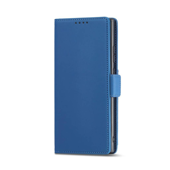 Custodia magnetica per carte Custodia per Samsung Galaxy S22 Ultra Cover Card Wallet Card Holder blu