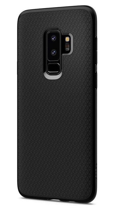 Telefontok SPIGEN Galaxy S9+ Plus Liquid AIR Matt fekete tok