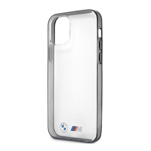 Pouzdro BMW Apple iPhone 12 Pro Max Sandblast Clear Hardcase