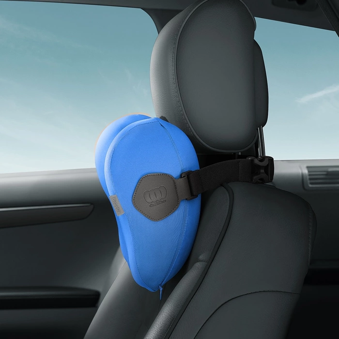 Cuscino per auto Baseus ComfortRide - blu