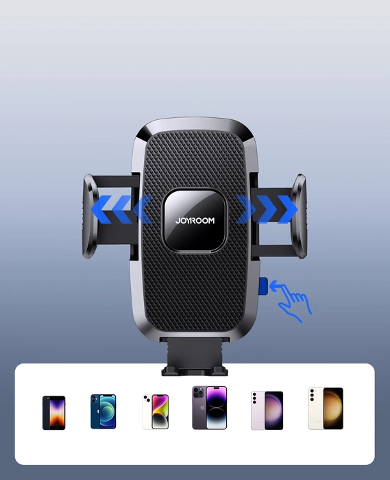 Joyroom Car Mechanical Phone Holder for Cockpit Dashboard Black (JR-ZS259)