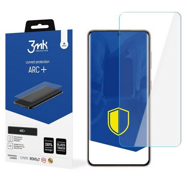 3MK Samsung Galaxy S21 FE ARC + celoobrazovková Ochranná Folie
