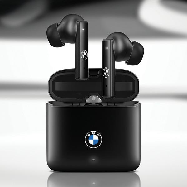 BMW casque Bluetooth BMWSES20AMK TWS + station d'accueil noir/noir Signature