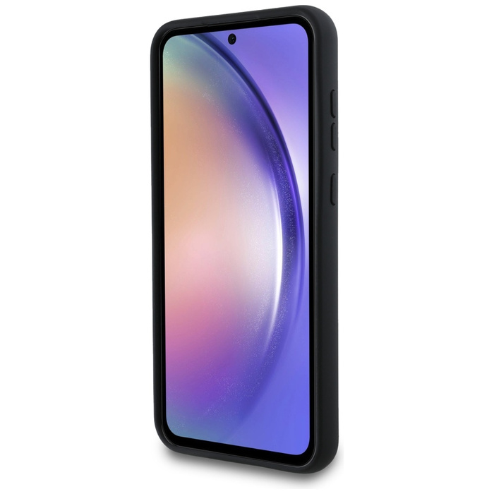 Etui Karl Lagerfeld KLHCSSamsung Galaxy A55SMHKCNPK Samsung Galaxy A55 Samsung Galaxy A556 hardcase czarny/black Silicone Karl&Choupette Metal Pin