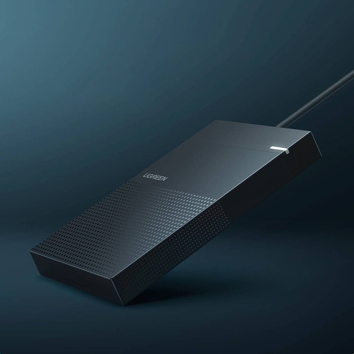 Ugreen pevného disku 2,5'' USB 3.2 Gen 1 5Gbps pozice pro HDD SSD s USB kabelem černý (30719 CM471)