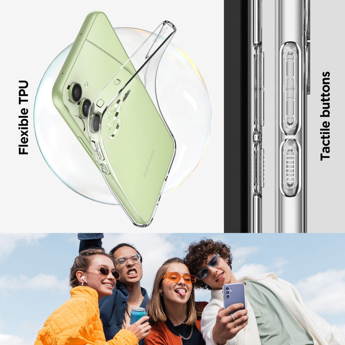 Case Spigen Liquid Crystal Galaxy 545G Crystal Clear