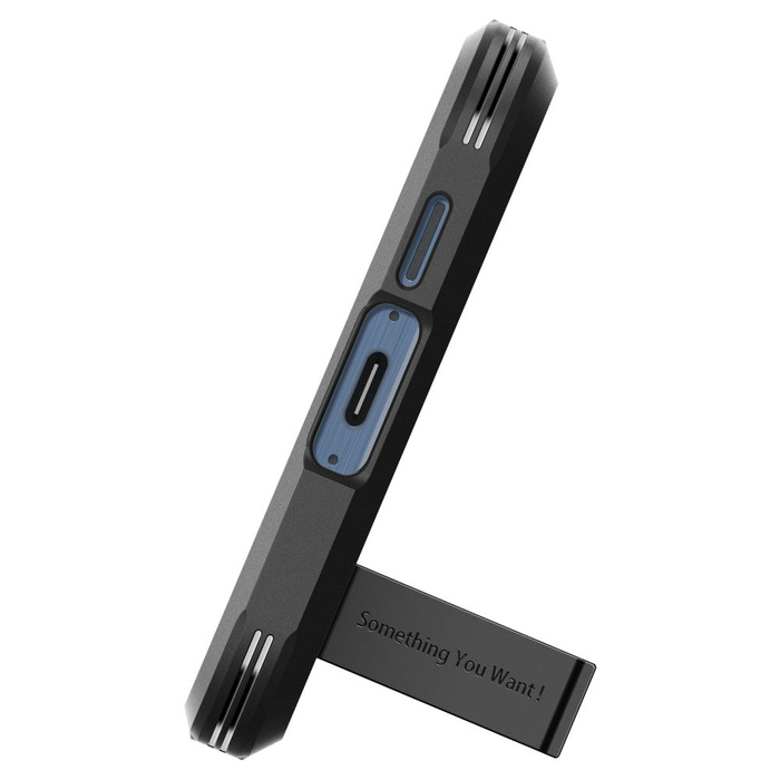 Case Coque Tough Armor Spigen Galaxy A55 5g noire