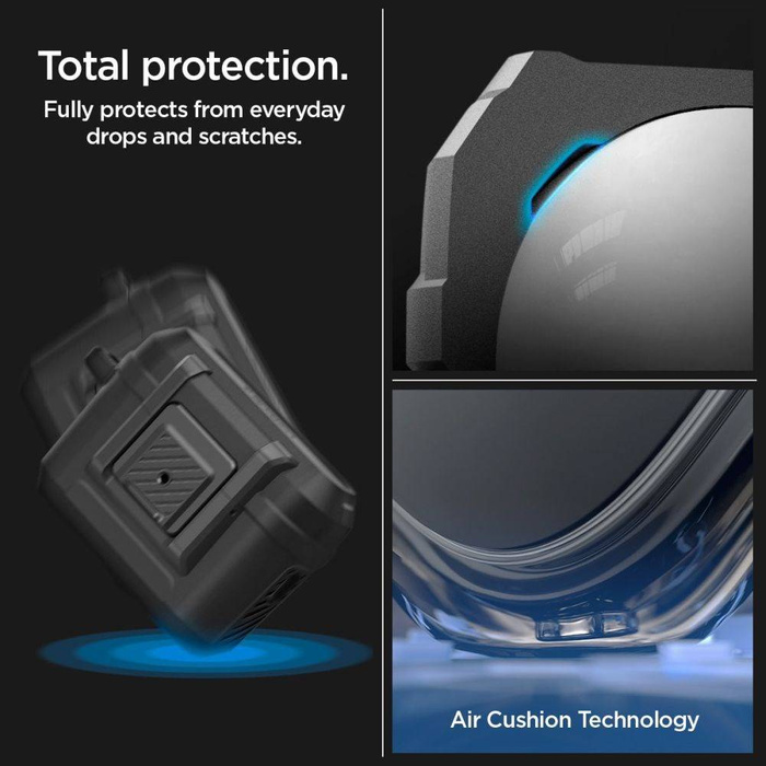 Case Spigen LOCK FIT AIRPODS PRO 1 / 2 MATTE BLACK