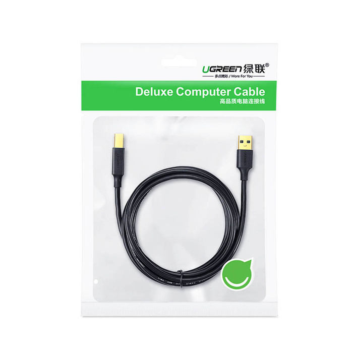 Ugreen câble Câble d'imprimante USB-A - USB-B 480Mb/s 5m noir (US135)
