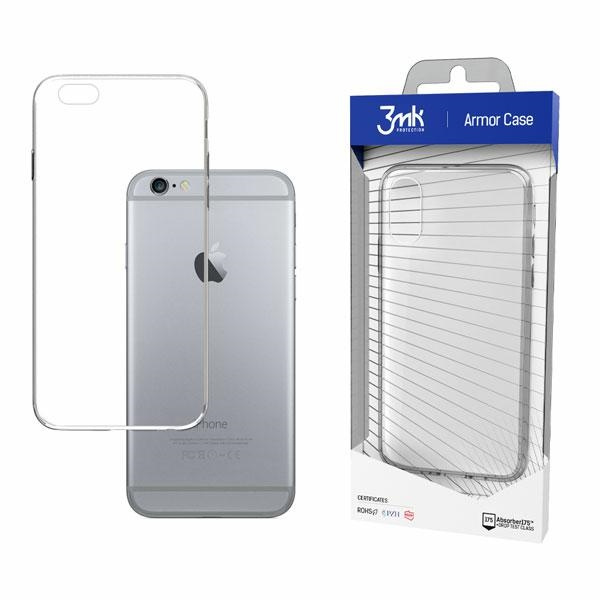 Pouzdro 3MK All-Safe AC iPhone 6 6S Armor Case Čirý