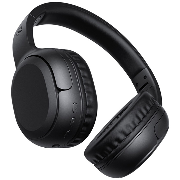 USAMS Słuchawki Bluetooth 5.3 nauszne Yun Series czarny/black TDLYEJYX01 (USAMS-YG23)