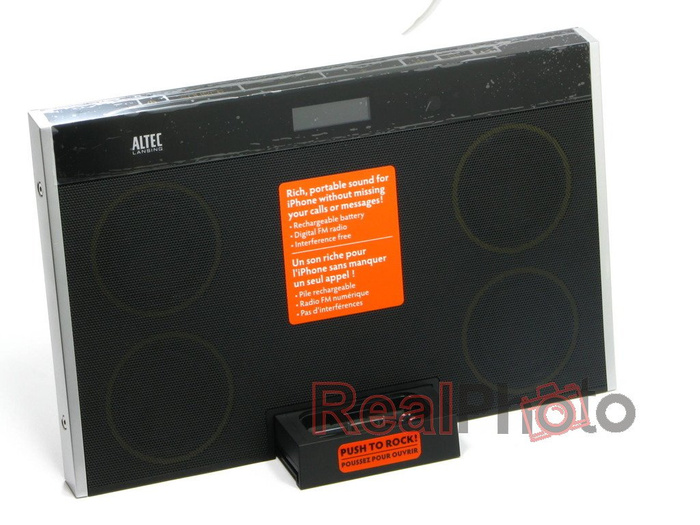 Reproduktora stereo Apple iPhone 3GS 4 4S Altec Sound Blade IMT702 s dálkovým ovládáním