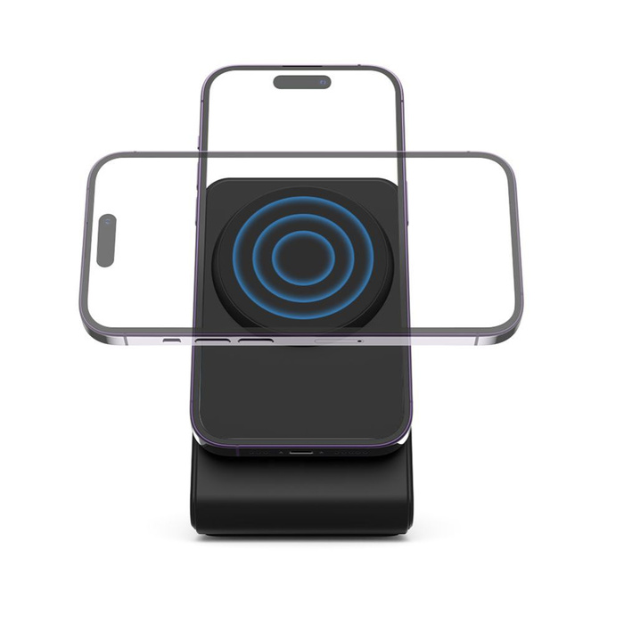 TECH-PROTECT QI15W-A38 MAGNETIC MAGSAFE WIRELESS CHARGER BLACK