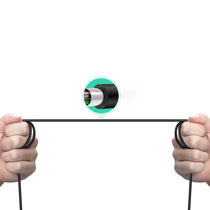 Kabel USB-C 2.0 auf USB-B UGREEN US241 für Drucker, 1m (schwarz)