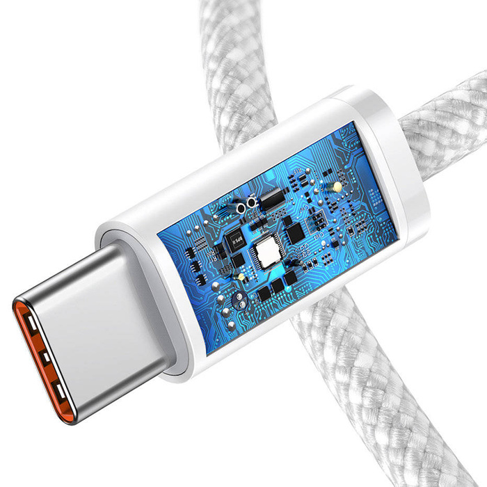 Baseus Dynamic Series Schnellladedatenkabel Typ-C auf Typ-C 100W 2m Schiefergrau