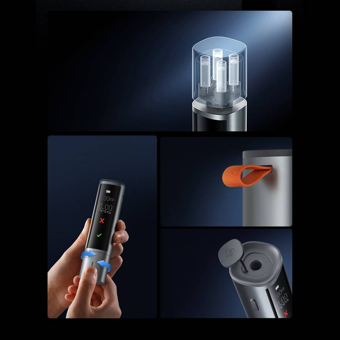 Baseus SafeJourney Pro Series breathalyzer 470mAh gray